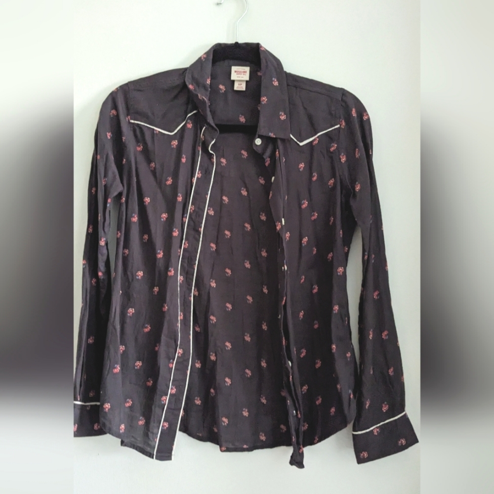 Vintage Mossimo Supply Co Cowboy Western Shirt